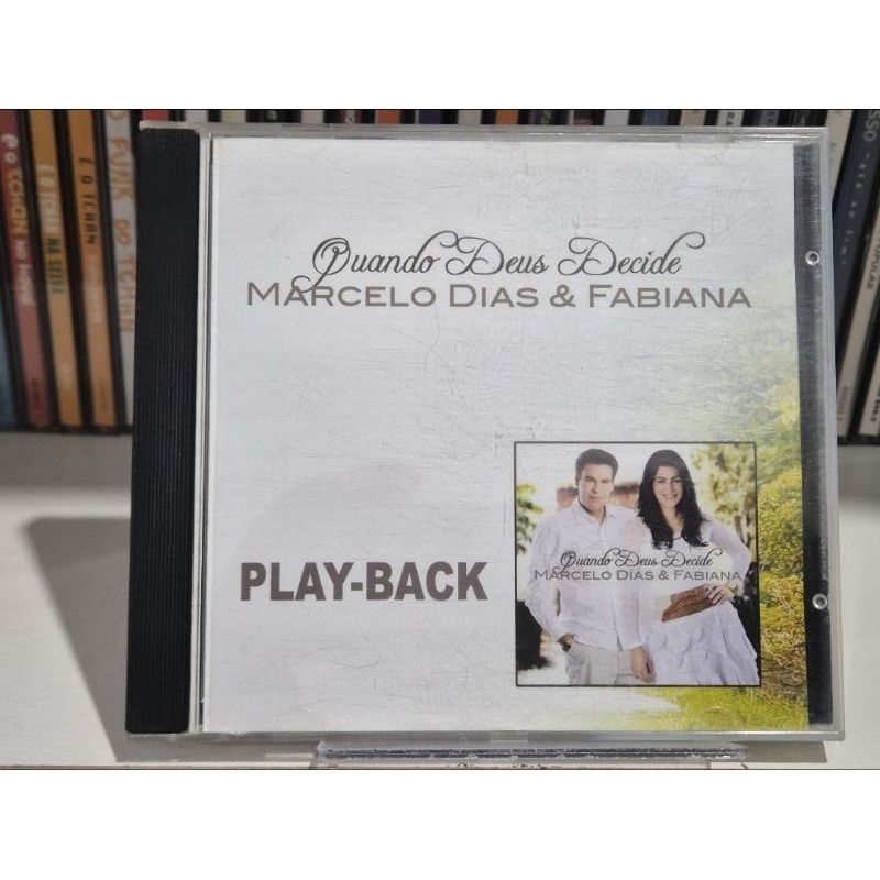 CD MARCELO DIAS E FABIANA - QUANDO DEUS DECIDE - PLAYBACK  - GOSPEL  - EVANGÉLICO