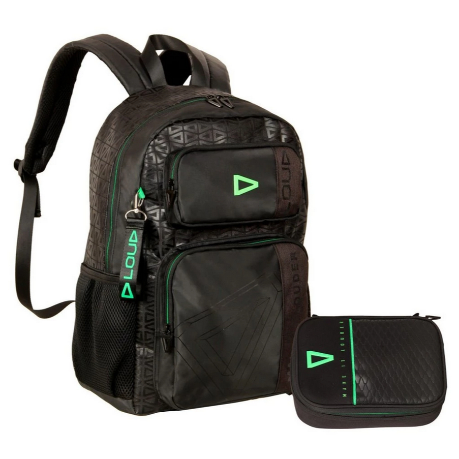 Kit Mochila de Costas e Estojo Box Loud Oficial Original Juvenil Infantil Escolar Clio Style 2026 em Oferta na Shopee