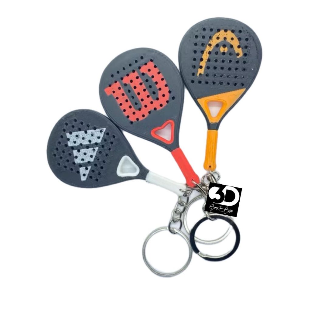 kit 3 Chaveiro raquete Beach Tennis