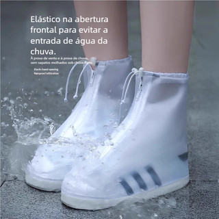 Silicone Capa Sapato Impermeável - Protetor Antiderrapante | Unissex para Todos os Lugares