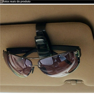 Óculos de Sol Universal para Carro – Visor Clip com Porta-Cartões e Caneta em Oferta na Shopee