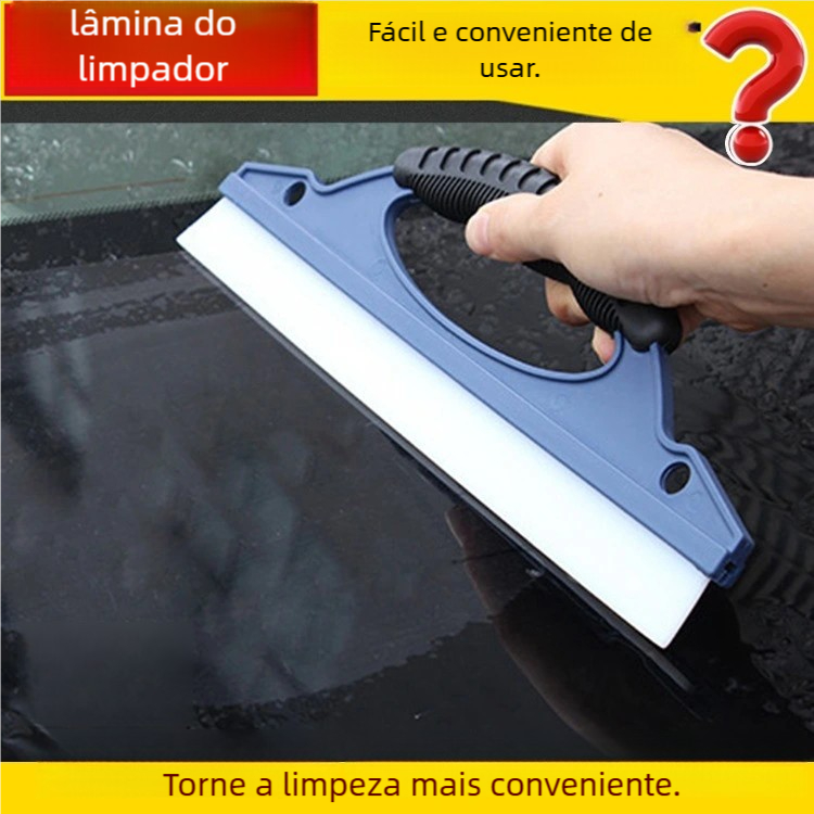 Rodo de Silicone Automotivo 30cm - Secagem Eficiente para Carros! Ideal para box, vidros e carroceria, remove água sem r em Oferta na Shopee