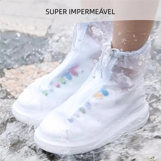 Silicone Protetor de Sapato - Impermeável Unissex Antiderrapante | Uso Diversificado