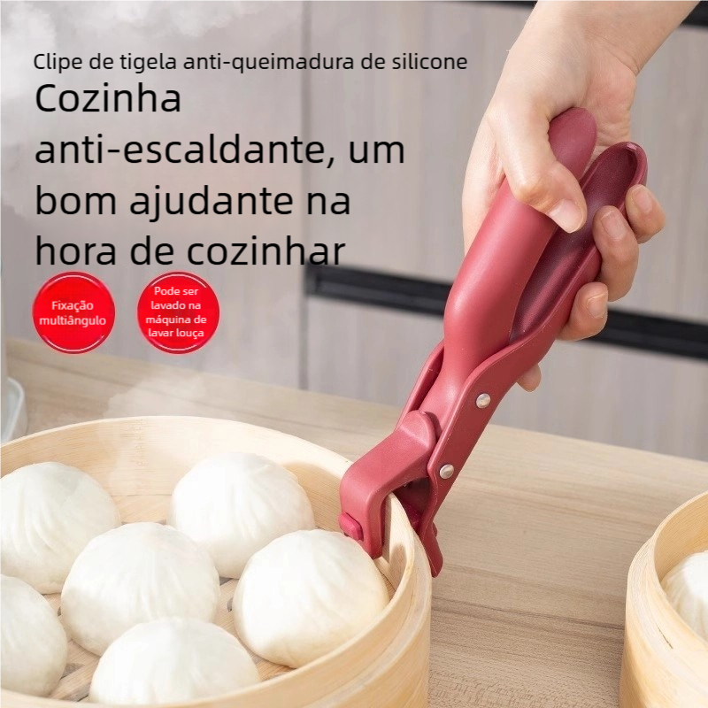 Ferramenta de Cozinha Segura – Suporte Silicone, À Prova de Calor Antifrição em Oferta na Shopee