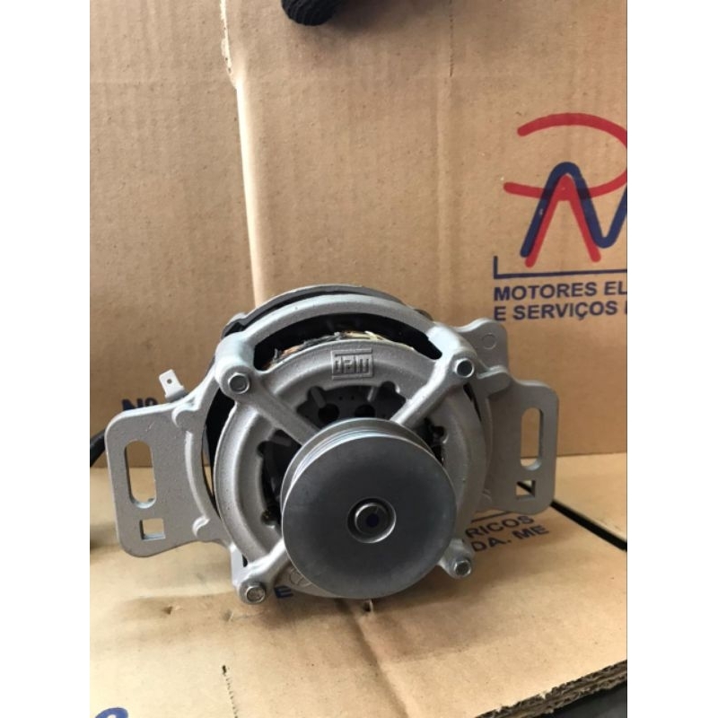 MOTOR MAQUINA DE LAVAR ROUPA 127v CONSUL/BRASTEMP POLIA ALUMINIO ESTRIADA MODERNA