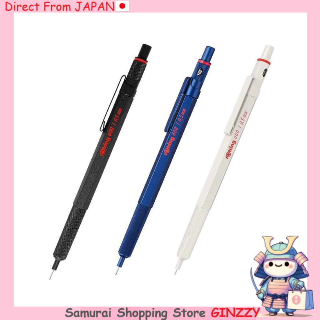 Lapiseira Rotring 600 0.5mm Papelaria do Japão