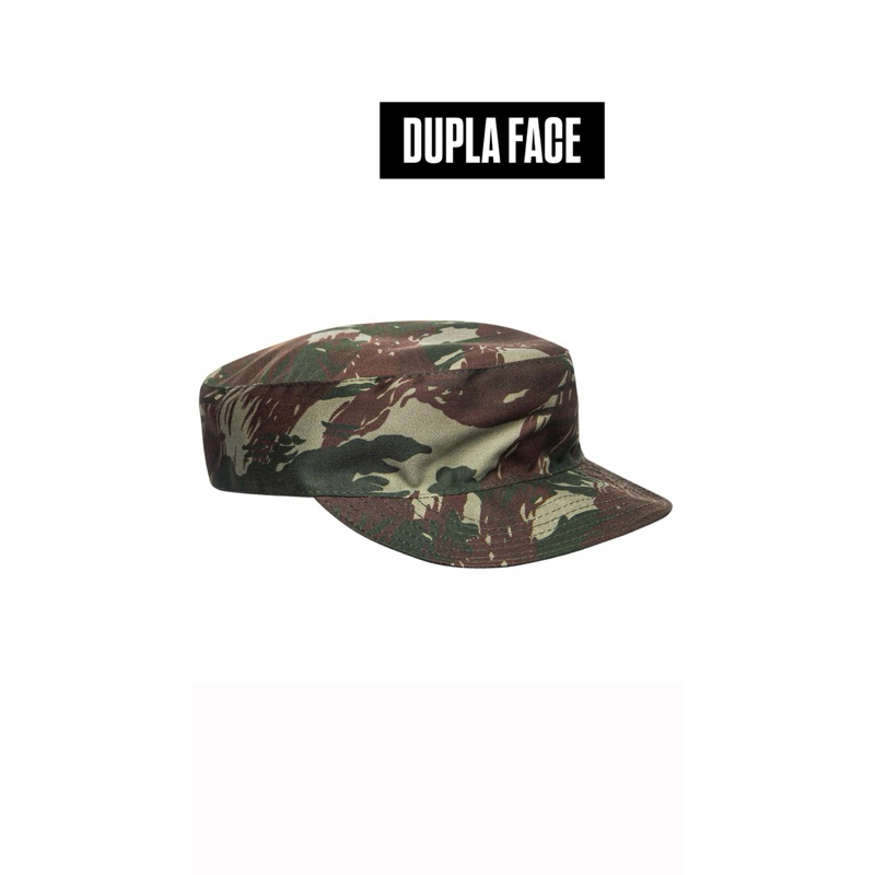 Gorro Militar Exército Brasileiro Dupla Face - Alta Solidez/Velame