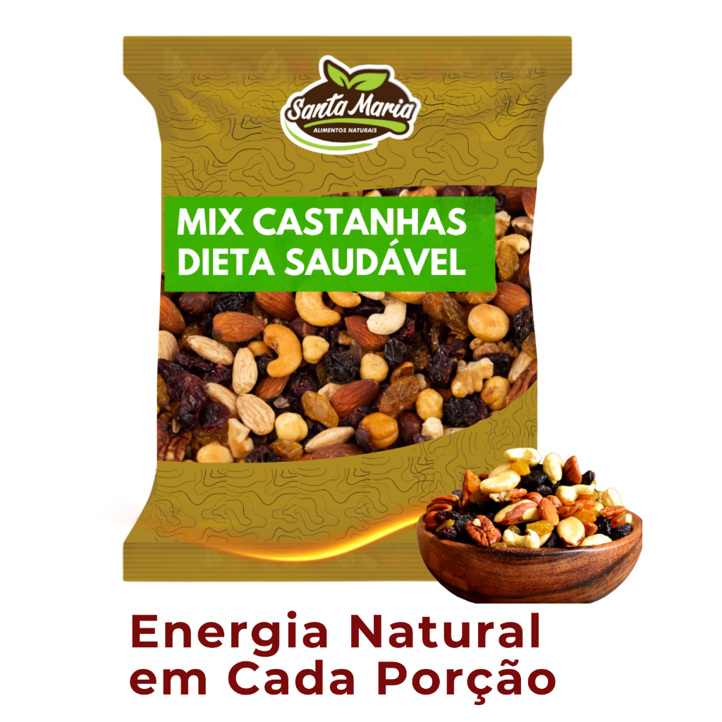 Mix de Castanhas Premium | Caju Pará Amêndoas Nozes uvas amendoim | Produto Natural Selecionado | Envio Rápido 500g |1kg em Oferta na Shopee