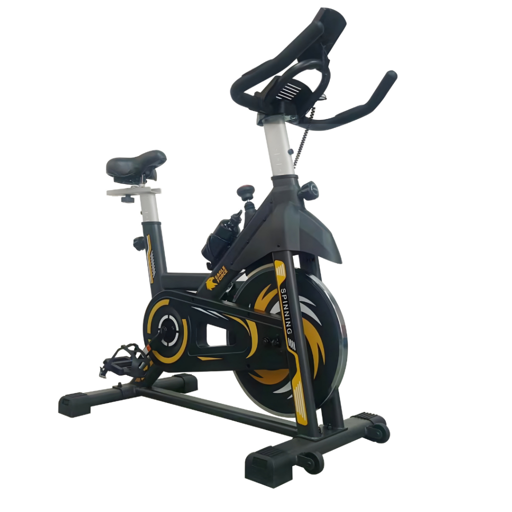 Bicicleta Spinning Ergométrica Para Exercícios Casa Com Monitor Profissional Sport Suporta até 150kg