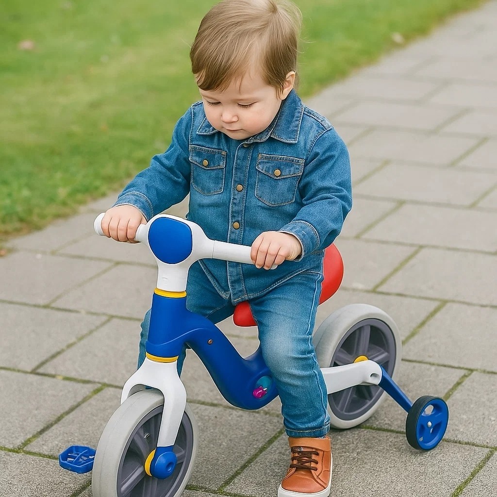 Bicicleta Infantil Bike Andador Veiculo Motinha Passeio Aprende Andar Brinquedo Criança Presente