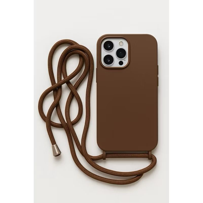 Capa case Silicone macio com Cordinha Ajustável para iPhone – Interior Aveludado e Alça Confortável todos os iPhones em Oferta na Shopee