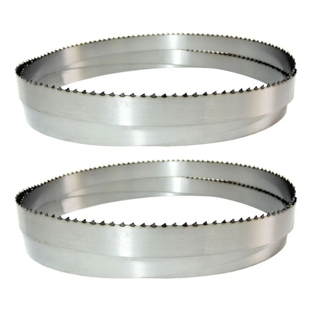 Kit 2 Lâminas De Serra Fita Para Corte Carnes Ossos 1,46 Mt em Oferta na Shopee