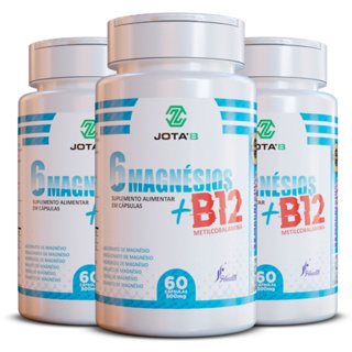 Metilcobalamina (Vitamina B12) + 6 Magnesios em Capsulas 500mg em Oferta na Shopee