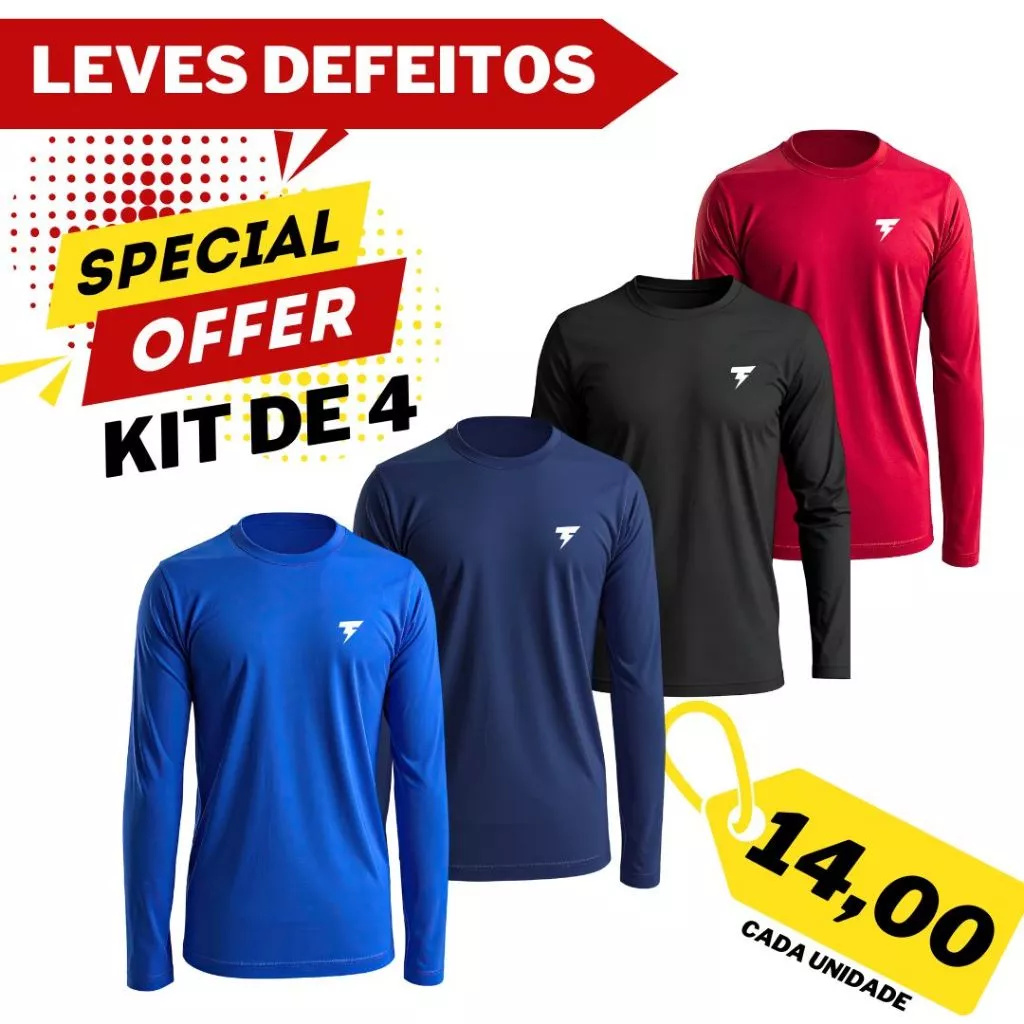 Promoção Camisa Térmica uv50+ Proteção Contra Raios Solares Toque Fresco Segunda Pele — imagem 1