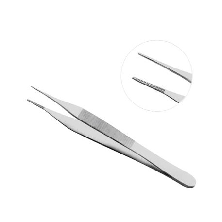 Pinça Adson 12cm Serrilhada Safer – Alta Qualidade para Procedimentos