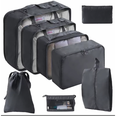 Kit Organizador para mala de Viagem com 8 peças