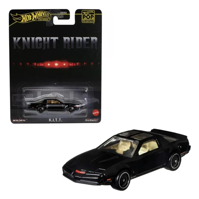 Hot Wheels Premium Knight Rider K.i.t.t. - Pop Culture Preto
