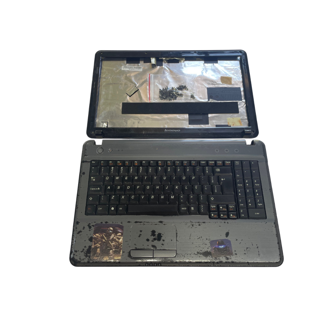 Carcaça Completa + Teclado Notebook G550 Lenovo