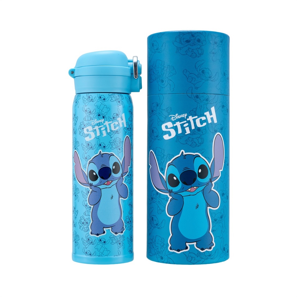 Garrafa Água Térmica Squeeze Stitch 480ml Resistente Escola Passeio Disney em Oferta na Shopee