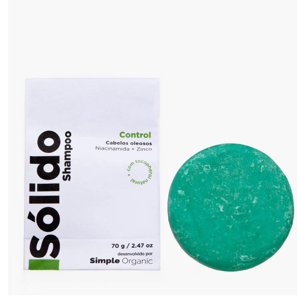 Shampoo Em Barra Control Simple Organic em Oferta na Shopee
