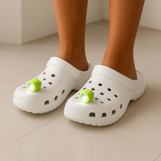 par de Luz para sapato Babuche charm adulto/infantil lanterna acessório calçado ciclismo camping em Oferta na Shopee