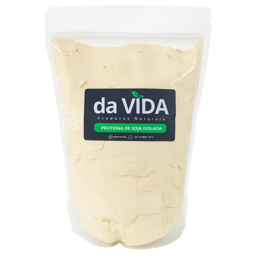 Proteína Isolada de Soja (500g e 1Kg) - Da Vida em Oferta na Shopee