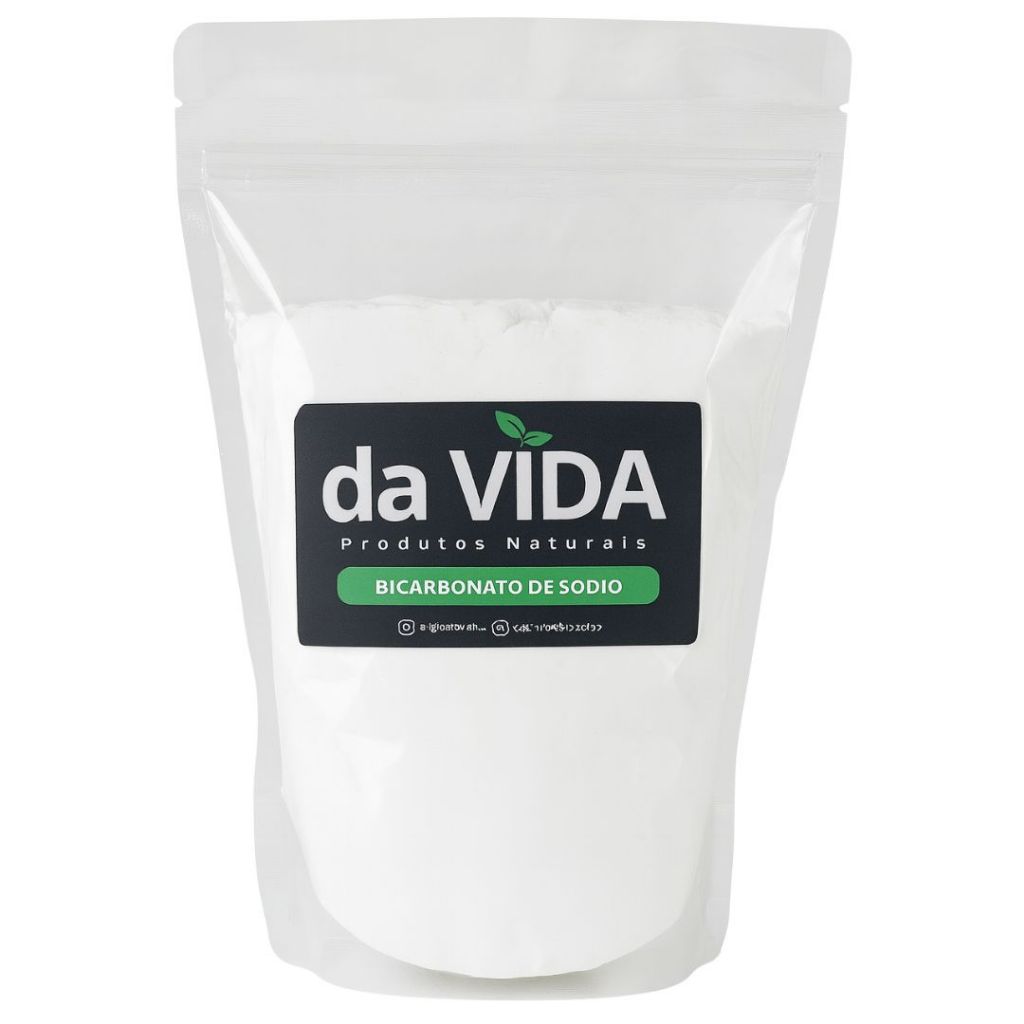 Bicarbonato de Sódio 100% Puro - Da Vida em Oferta na Shopee