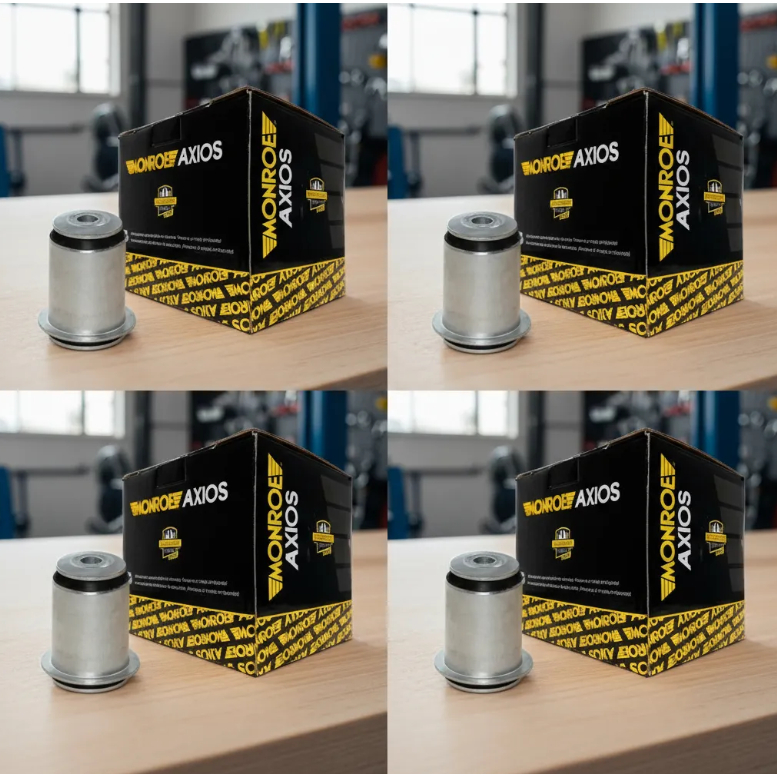 Kit 4 Bucha Balança Bandeja Inferior Hilux Sw4 05/15 Axios