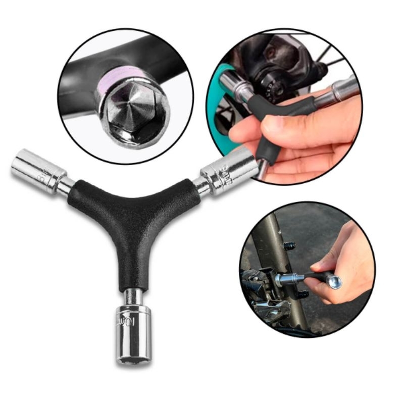 Chave Sextavada Hexagonal Y 3 em 1 Chave Multiuso Compacta Para manutenção em Oferta na Shopee