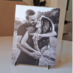 Quadro De Mesa Personalizado Com sua Foto, Logo,Frase