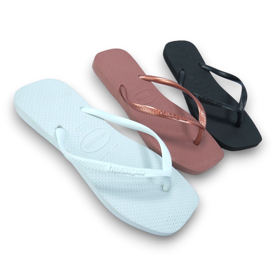 Chinelo Feminino Havaianas Slim Square 4148301 em Oferta na Shopee