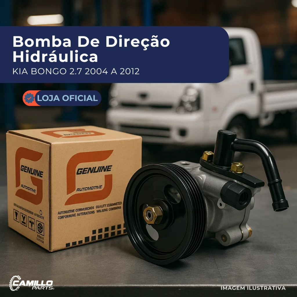 Bomba Direção Hidráulica Kia Bongo K2500 2.7 2007 2009 2011 Completa
