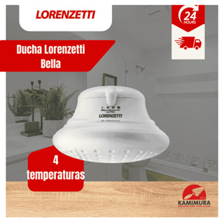 Ducha Lorenzetti Bella Ducha 4T 6800W 220V– 4 Temperaturas, Alta Pressão, Branco em Oferta na Shopee