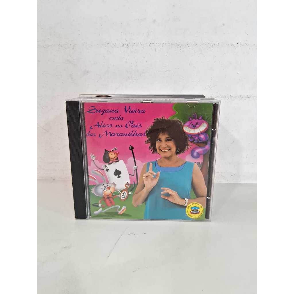 CD Suzana Vieira Conta Alice No Pais Das Maravilhas
