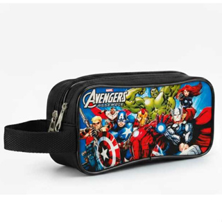 Estojo Escolar Infantil Vingadores Avengers Com Dois Repartimentos em Oferta na Shopee