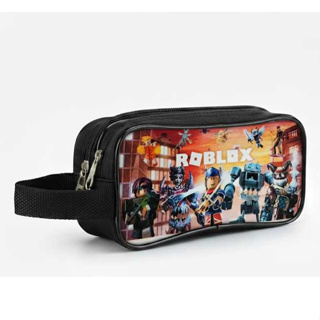 Estojo Escolar Infantil Roblox Com Dois Repartimentos em Oferta na Shopee