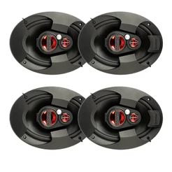 Kit 4 alto falantes bomber 6x9 BBR 300W RMS