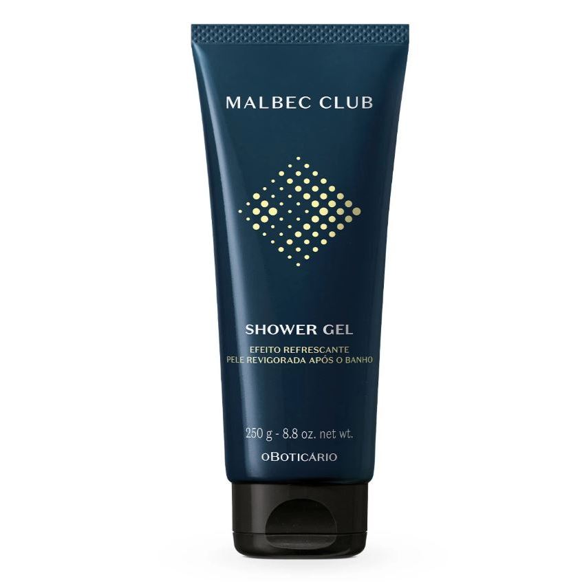 Malbec Club Shower Gel Cabelo e Corpo 250g - oBoticário