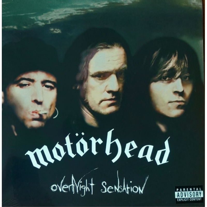 Motörhead-Overnight Sensation-lp importado-LACRADO-vinil-Motorhead