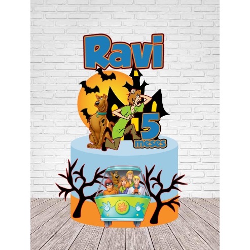 Bolo Tema Scooby Doo: Onde Comprar | BuscaProdutos