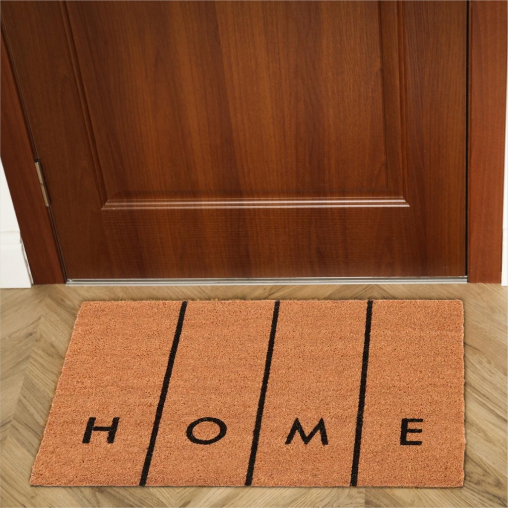 Tapete Capacho de Porta Fibra de Coco Grande Antiderrapante Entrada | 75x50cm | em Oferta na Shopee
