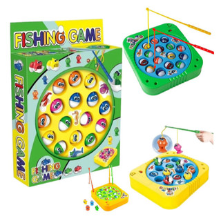 Pescaria Brinquedo Pega Peixe a Pilha Jogo familia e amigos Pescaria Infantil Presente