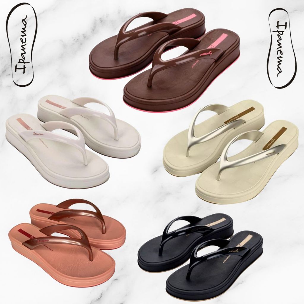 Ipanema Chinelo Feminino Confortável Original Plataform Versátil Ortopédico