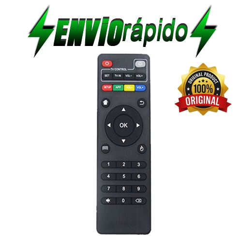 Controle Remoto Universal TV Smart LED 4K Botões Inteligentes Box Completo Pilhas
