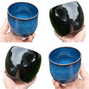 Kit Esmaltes OXID para Cerâmica Decoração Ateliê -Preto Brilhante + N1 (2UN) 250ml (cada)