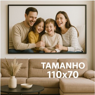 Quadro Decorativo Gigante 110x70 Retrato de Família Sala, Quarto, Área Gourmet Parede Moderna Pôster Fotos em Oferta na Shopee