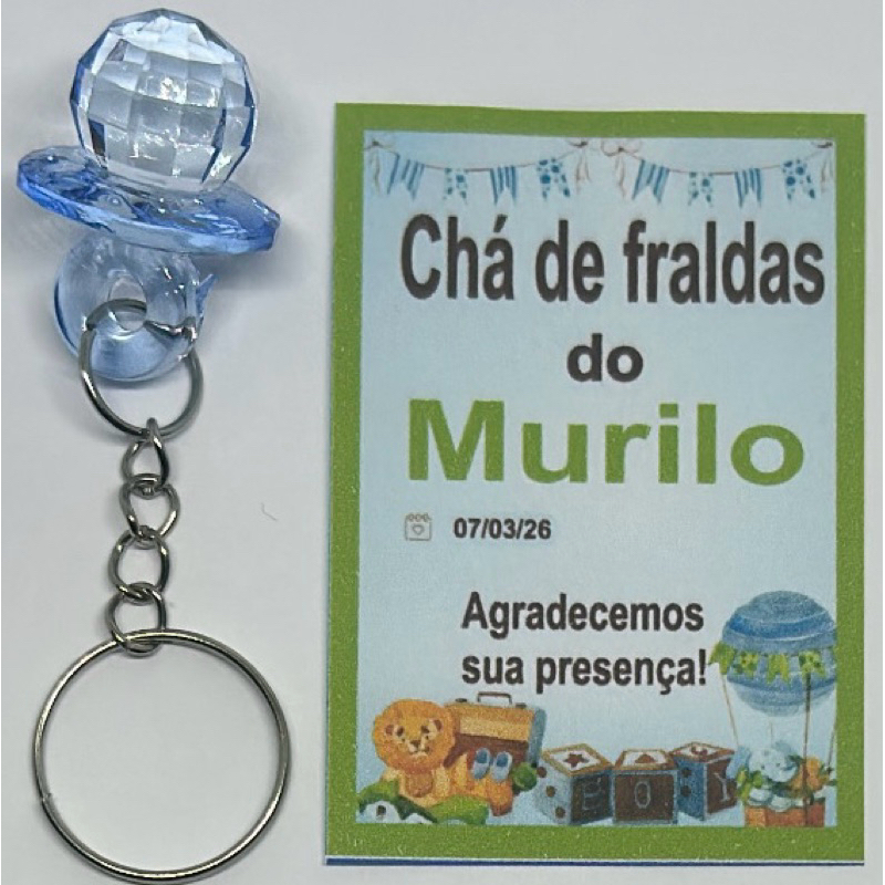 25 lembrancinhas Chá de bebê/Chá de fraldas/Nascimento/Maternidade/Chá bar/Chá rifa/Festa Menino/Festa Menina