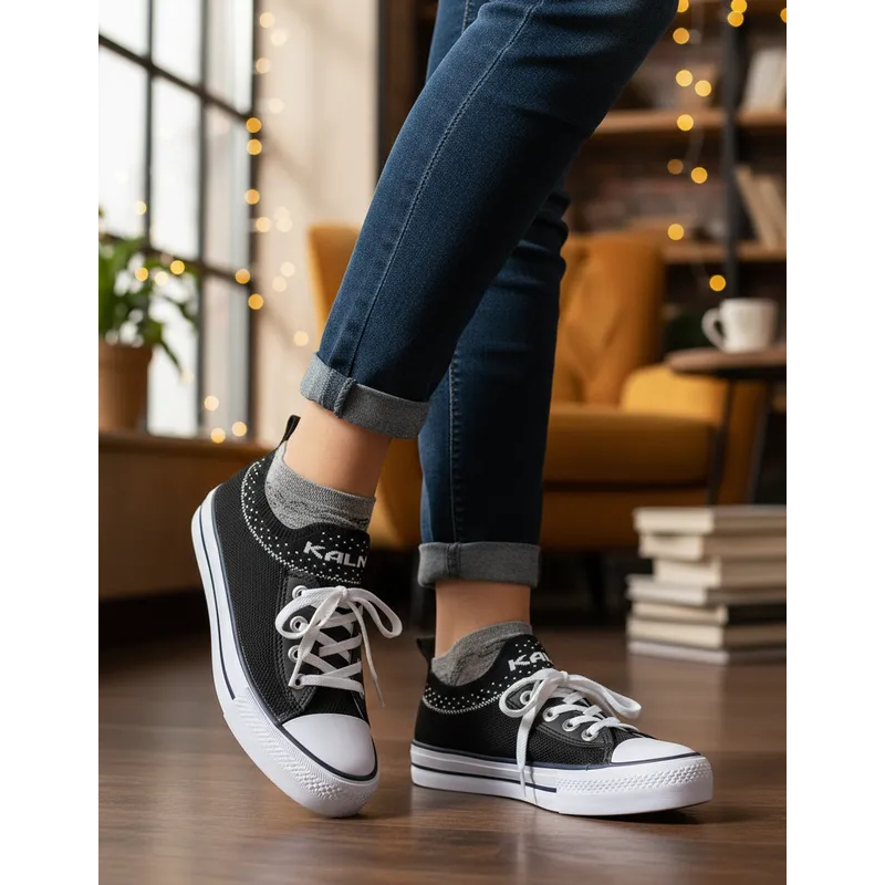 Tênis Star Meia Kalum Queimão de Estoque Oferta Promoção Sola Reta Ori