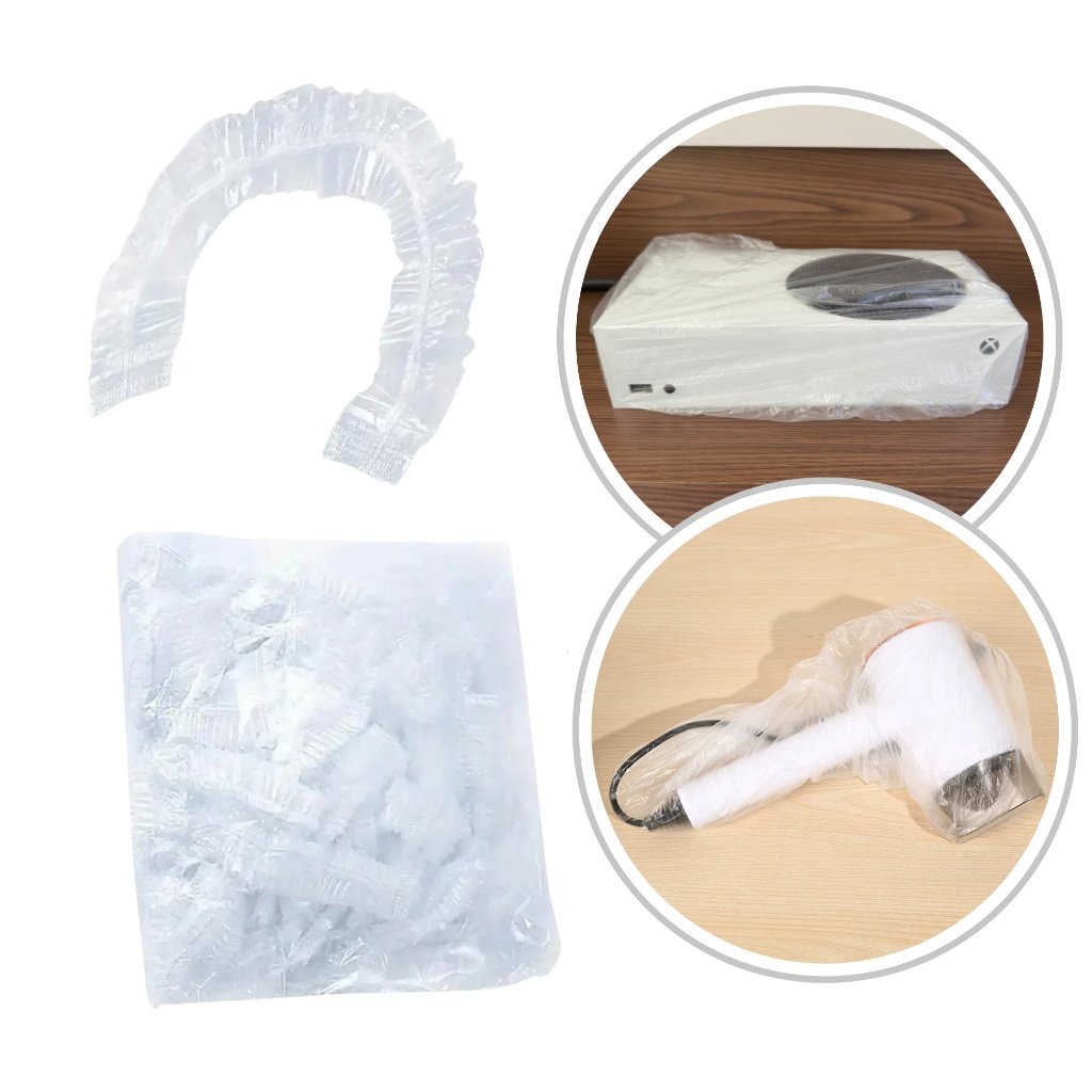 Kit 10 Capa Saco Protetor Multiuso 40x60cm Plástico com Elástico p/ Eletrodomésticos Pequenos Poeira em Oferta na Shopee