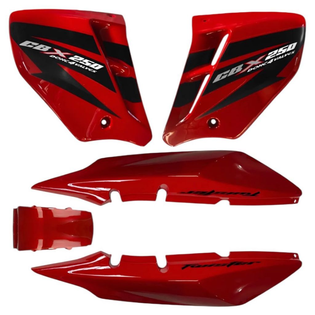 ASA ABA TANQUE + RABETA TRASEIRA CBX 250 Twister 08 VERMELHA